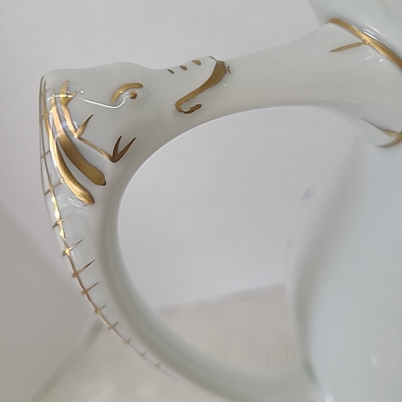 B&G Royal Copenhagen Porcelain Saxon Flower Coffee Pot Made in Denmark #301 - Picture 14 of 14